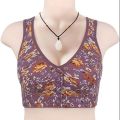 Wide Strap Front Open 3 Button Nursing Bra. 