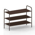 Roller Pakistan 2 to 5 Tiers Stackable Shoe Rack - Fabric Shoe Shelf Storage Organizer - Multicolor - Holds 9-12 Pairs. 