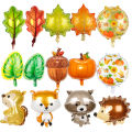 Autumn Harvest Balloon Durable Cartoon Design Fall Balloons. 