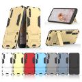 IRON BEAR Shockproof Armor Phone Case For Huawei P20 P20 Lite P20 Pro Case Luxury TPU Protective Hard Cases cover With Holder casing. 