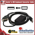 Serial Port USB Keyboard Protocol Conversion Cable RS232 to USB Keyboard HID Device -2M. 