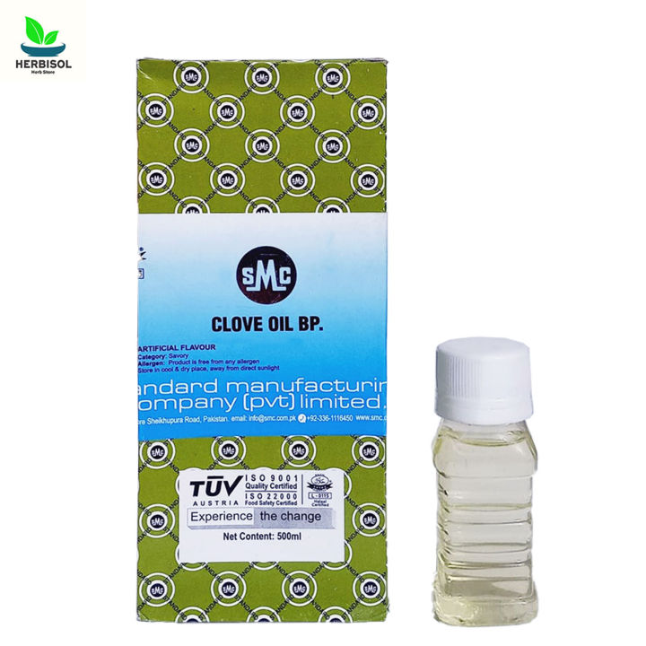 Clove Oil 1KG - Sat Long - 100% Original, Fresh and Pure 1000 grams - Laung Ka Tail / Tell By Herbisol