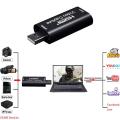 4K 1080P Full HD HDMI to USB 2.0 Video Capture Card , Game/Video/Live Broadcasting Streaming Video Recording | 24-7 STORE. 