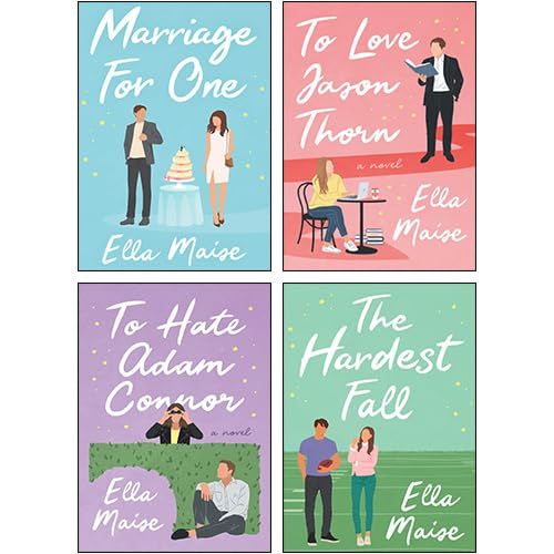 Ella Maise 4 Books Collection Set (Marriage for One, The Hardest Fall, To Love Jason Thorn, To Hate Adam Connor) by Ella Maise