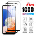 Relaxtoo For Samsung Galaxy A14 5G 2Pcs Screen Protector Film With Black Edge For SamsungA14 GalaxyA14 5G Full Cover Tempered Glass. 
