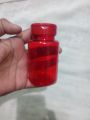 7 pcs Empty Plastic 100ml Red Bottle for use medicine Tablet, Cosmetic, Food, Vaccine red, 100ml Bottle. 