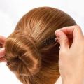 50 pcs/pack Spiral Hair Pins Spin Pins Non-Scratch Round Tips, Twist Screw Hair Pin for Women Bun Hair Style DIY, Spiral Bobby. 