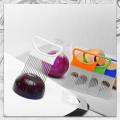Food Slice Assistant Onion Needle Onion Chopper Vegetables Fruit Slicer Tomato Cutter Safe Cutting Holder Aids Supplies Tools. 