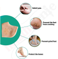 Silicone Heel Pads Anti Crack Heel Protector Silicone Gel Heel Pads for Pain Relief Soft Heel Cups Elastic Durable Heel Guard for Men and Women 1 Pair. 