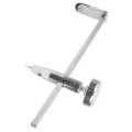 Round Hole Saw Dry Wall Circle Cutter Steel Shaft Plasterboard Adjustable Pivot Point Drywalls Tools. 