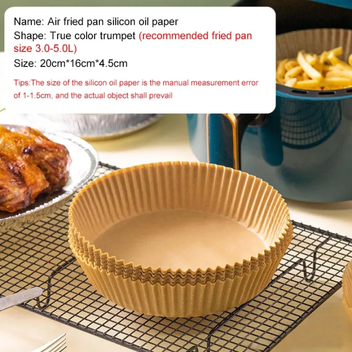 %E3%80%90HOT%E3%80%91%2050/100Pcs%20Air%20Fryer%20Disposable%20Paper%20Liner%20Non-Stick%20Barbecue%20Plate%20Round%20Oven%20Pan%20Pad%20For%2016Cm%20Air%20Fryer%20Micro-Wave%20-%20Image%203