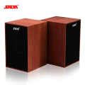 SADA V-160 USB Wired Wooden Combination Speakers Computer Speakers Bass Stereo Music Player Subwoofer Sound Box for Desktop Laptop Notebook Tablet PC Smart Phone.. 