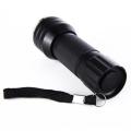 21 LED 395 nM UV Ultra Violet Blacklight Flashlight For CSI Inspection Light Black. 