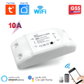 Smart Mini Wifi Switch 10A Wifi Circuit Breaker Voice Control Wireless Relay Remote Control Circuit Breaker For Tuya Smart Life Google Home Amazon Alexa. 
