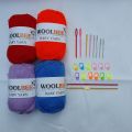 WoolBee Basic Beginner Crochet Kit (25pcs). 