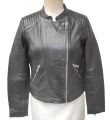 DESIDERIO® Black Pure Sheep Leather Jacket for Men Slim Fit Lightweight Fashion Jacket. 