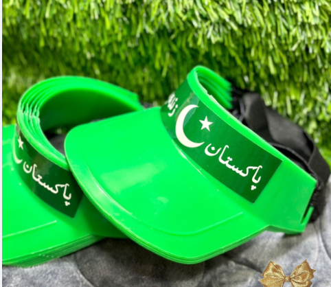 Pack Of 1/2/3/6/12  Defence Day Cap,6th September cap, 6 September Cap, Defence Day Celebration Cap, Half Cap/Independence Day Cap For Kids, 14 August Celebration Items For Kids, 14 August Cap For Kids,14th august accessories, 14th august product