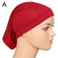 Pack of 06 Hijab Tube Cap Under Scarf Hijab Cap-Head Cover Inner Caps Women Muslim Inner Hijabs Cap Underscarf Hijab for Girls. 