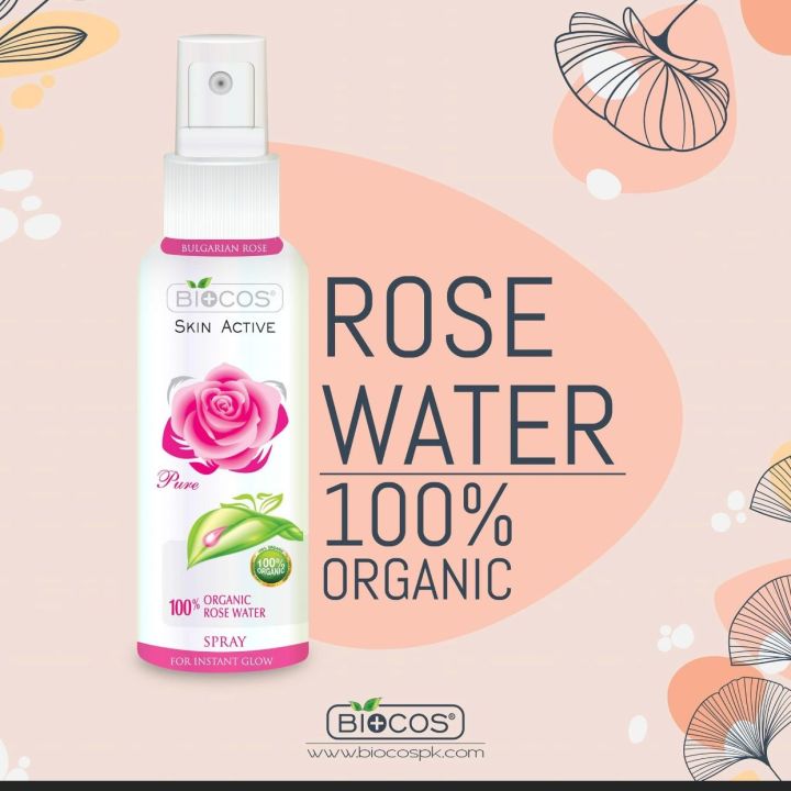Rose Water Hydrating Facial Mist Toner Spray Refreshing for Oil Control Glow