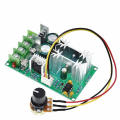 DC10-60V DC motor speed regulator 12V 24V 36V 48V High power drive module PWM controller 20A current regulator. 