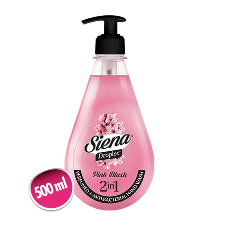 Hilal Care - SIENA Droplet Perfumed + Antibacterial Hand Wash – Pink Blush 500ml
