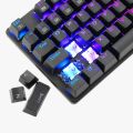 T-DAGGER Bora Gaming Mechanical Keyboard RGB Backlight Clicky (TGK315), 100 % Original with High Packaging Material. 
