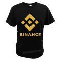 Binance T-Shirts BNB Crypto Coin Economically Related Tshirts Men Women Crew Neck Premium Men Clothing Oversized Camisas Tee. 