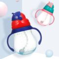Baby Girls Boys Water Bottle Cups Children Portable Feeding Bottles With Straw Kids Leak Proof Durable Cup With Handle.