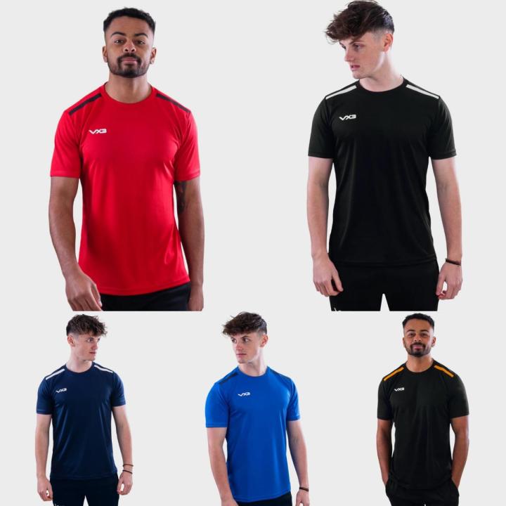 VX3 Fortis Sports T-Shirts 5 colors short sleeve