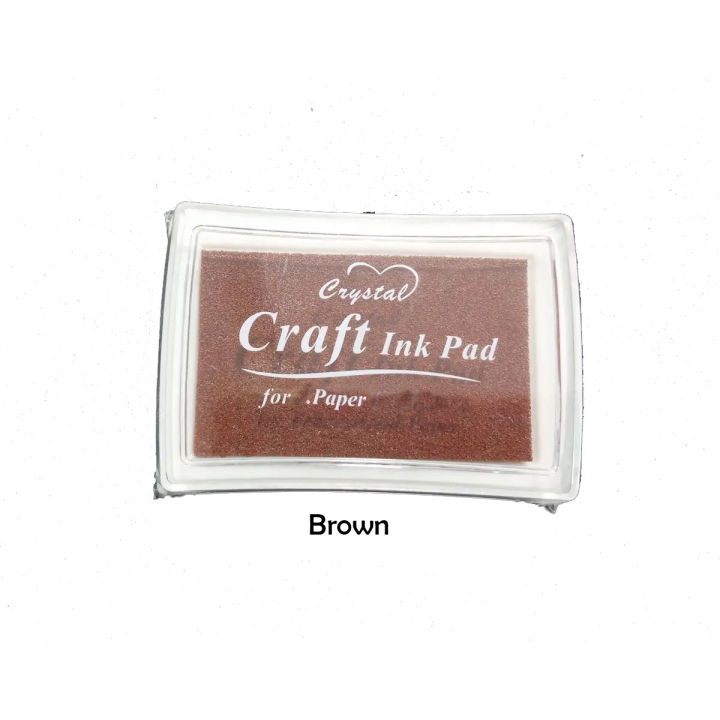 Bello Craft "Brown" Color Craft Inkpad Stamp Scrapbooking