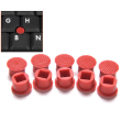 10Pcs Laptop Nipple Rubber Mouse Pointer Cap for Little TrackPoint Red Cap for Keyboard Trackstick. 