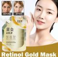 Retinol Gold Peel-Off Face Mask – Snake Venom Peptide | Anti-Aging, Moisturizing, Brightening, Oil-Control Firming Mud Mask – 100ML. 