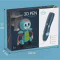 3d Pen - 3d Printing And Drawing Pen - Upgraded Intelligent 3d Printer - Kids Toys - Painting And Drawing Tool - Toys For Boys And Girls - Magic Pen - USB Supported Printing Pens With 1.75 Mm Pla/Abs Filament Supported - Rechargeable 3d Pen.. 