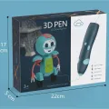 3d Pen - 3d Printing And Drawing Pen - Upgraded Intelligent 3d Printer - Kids Toys - Painting And Drawing Tool - Toys For Boys And Girls - Magic Pen - USB Supported Printing Pens With 1.75 Mm Pla/Abs Filament Supported - Rechargeable 3d Pen.. 