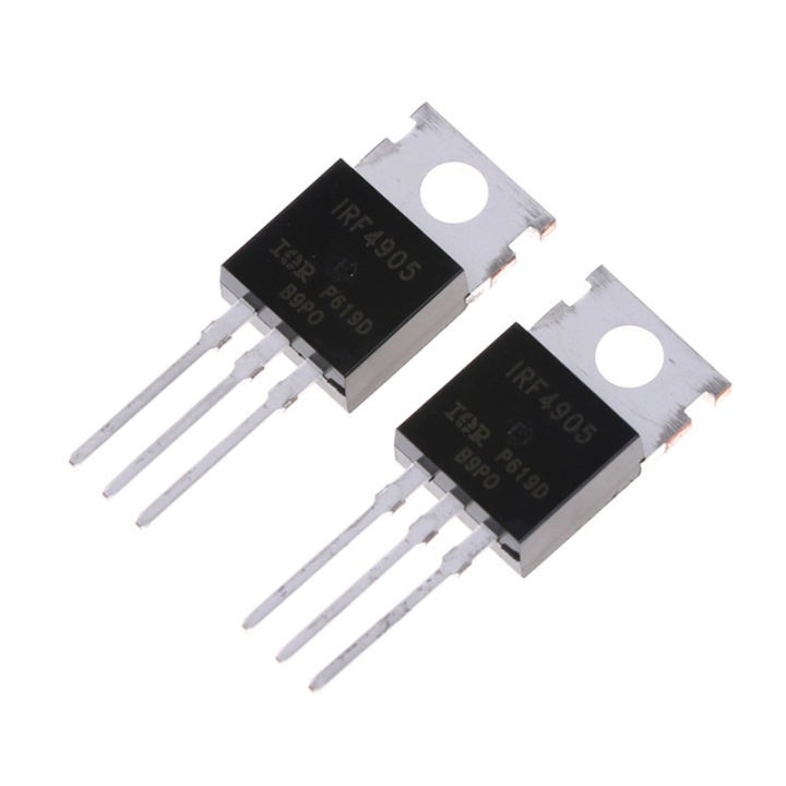 10pcs IRF4905 IRF4905PBF Power MOSFET 74A 55V P-Channel IR TO-22 Cuilei