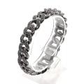 Luxury Shinny Black Hand Chain Bracelet for Boys & Men. 