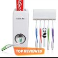 Automatic Toothpaste Dispenser With Toothbrush Holder CLICKABLE COLLECTION'S. 