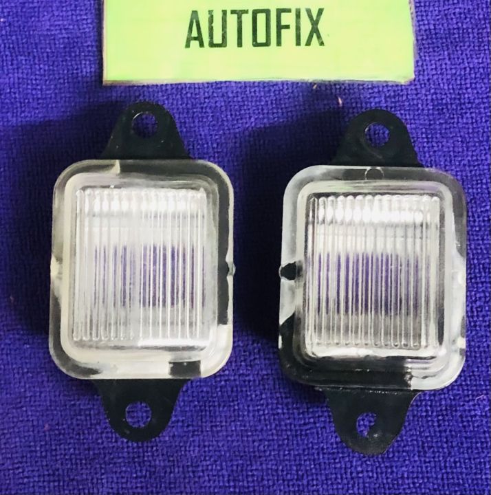 Suzuki Cultus rear number plate bumper lights 02 PCS