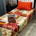Single cotton bed sheet | Single cotton bedsheets | single salonika cotton bedsheet. 