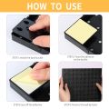 Ready Stock Pegboard Organizer table peg board wall hanging board Steel Hook/Clip/Container/Holder/Shelf for Pegboard stand - DIY Storage to Organise Organizer Black Hanging Hole Board Room Decor Accessories penyepit papan notice papan kenyataan. 