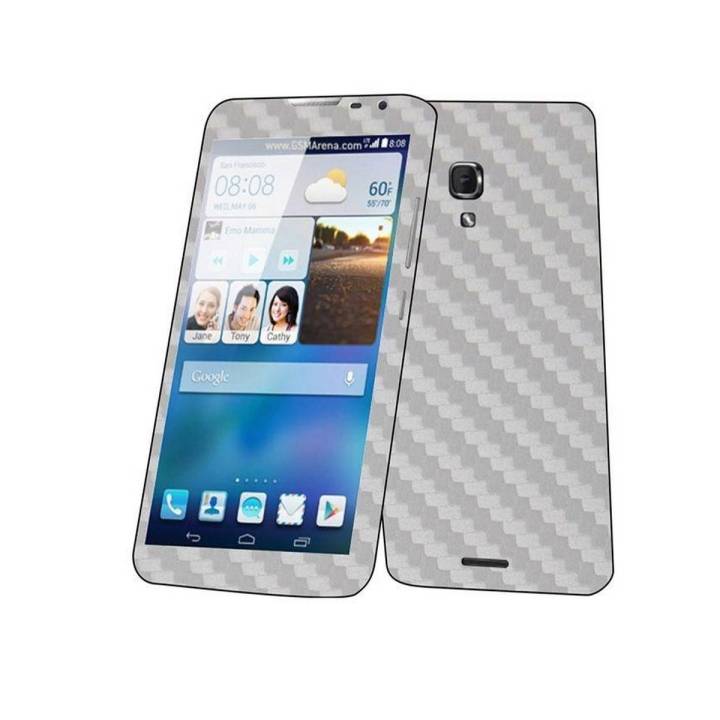 Textured Mobile Skin For Huawei Ascend Mate 2 - White