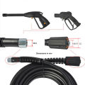 High Pressure Hose for Pressure Washers - 5 meter Threaded - 1 end M22 - 1 end M14 - for some Hyundai, Anlu, etc models - ask us for compatibility. 