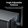 Vention USB WIFI Dongle 6dBi High Gain Antenna AC650 Network Adapter 5GHz 2.4GHz Dual Band Wifi Connector for PC Desktop Laptop Bluetooth 5.0 Supported LAN Receiver. 