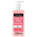 NEUTROGENA - Facial Wash, Fresh & Clear, Pink Grapefruit, 200ml. 