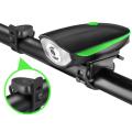 Super Bright Rechargeable Bike Bicycle Cycle light with Horn with High Low Flashing Beam and 140 DB Sound with 5 Different Horn Modes. 