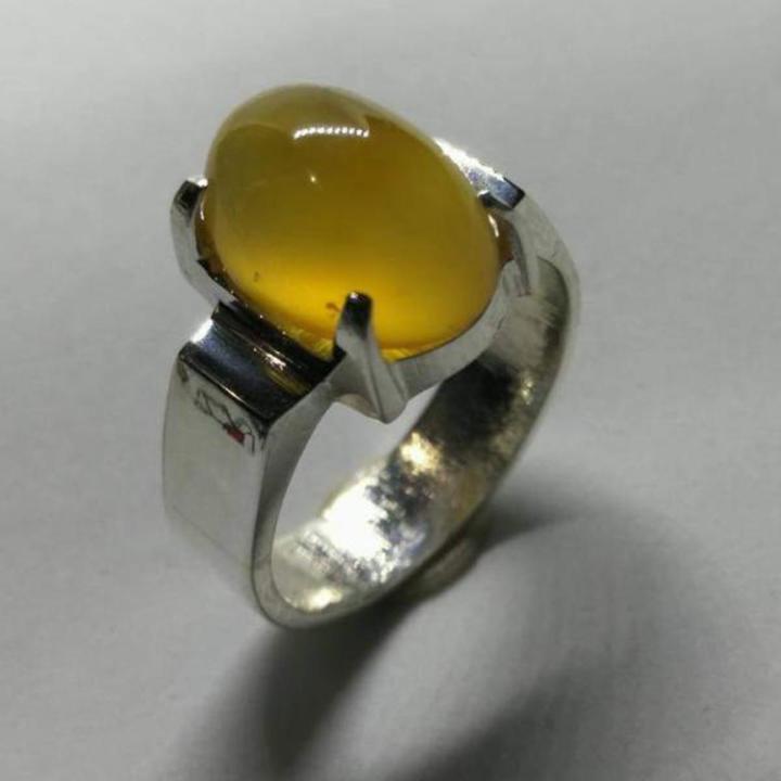 Zard Aqeeq Ring Sterling Silver 925 Ring