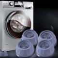 Anti-Vibration Feet Pads Washing Machine Pads Stand Non-Slip Rubber Legs Feet Refrigerator Base Fixed Non-Slip Pad Furniture Pack of 4. 