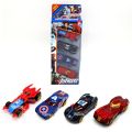 Pack Of 4 MARVEL Model Alloy Car Toys Avengers Die Cast. 