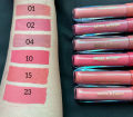Miss Rose Pack of 06 Matte Makeup Lip Gloss. 