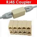 RJ45 Female Connector RJ 45 Coupler Extender Joinder Ethernet LAN Jointer. 